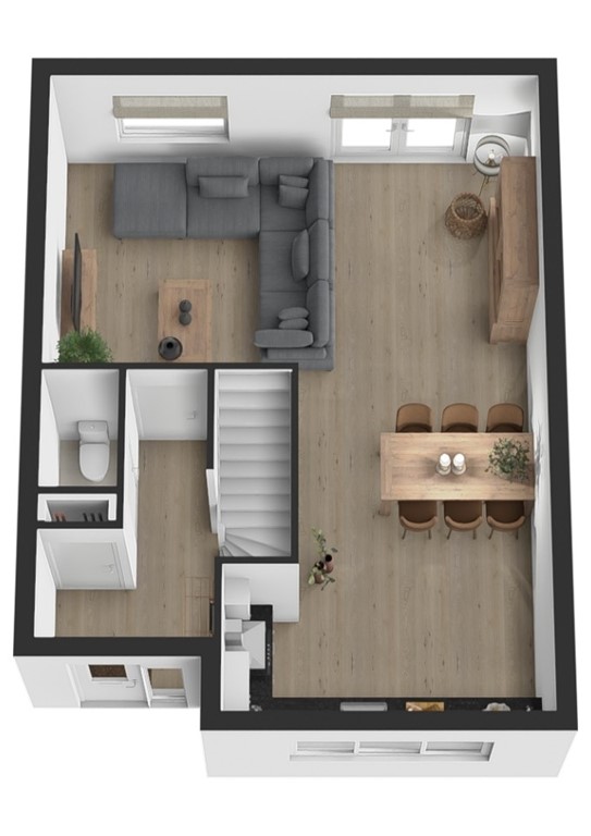 mediumsize floorplan